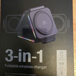 **🐰After Easter Sale🐰** 3-1 Wireless Charger Apple-Android Phone-Watch-Earbuds
